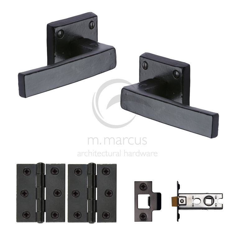 Heritage Brass Latch Door Handle Kit Wayfair.co.uk